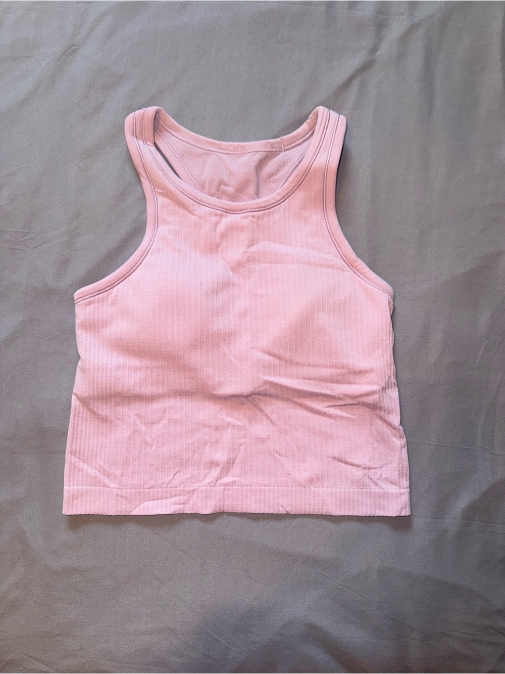 Lululemon Ebb to Street Cropped Racerback Tank Top